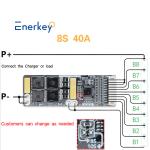 350w 500w 750w 1000w 1500w Li Ion Battery BMS 8S 40A Smart Bms For Electric