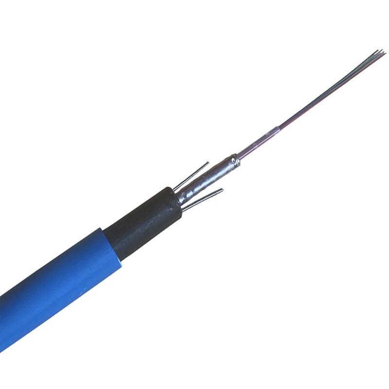 SM Singlemode Outdoor Fiber Optic Cable GYXTW53 GYXTW Mulitmode OM3 12 Core Fiber Optic Cable