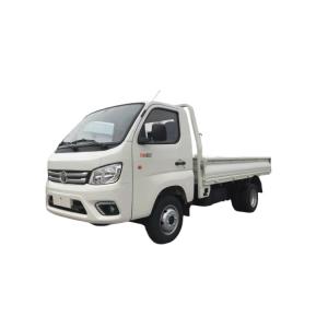 Wholesale FOTON Lorry Truck 4×2 110hp 4 tire Left Hand Gasoline Euro Ⅳ Single Cab Flatbed Mini Truck from china suppliers