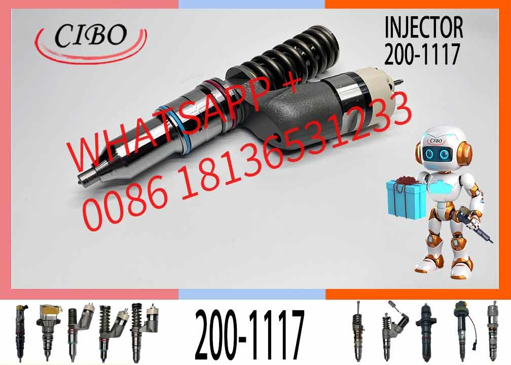 Common Rail Fuel Injector 291-5911 249-0709 200-1117 235-1403 244-7716 253-0619 254-4183 20R-2284 for C15 Engine