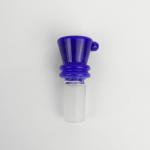 Thick Bong Spare Parts Glass Bong Slides With Handle Bowl Funnel Male Hourglass