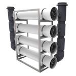 Fiberglass Membrane Cartridge Filter Housing High Flow Filter Cartridge