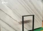 White Marble Natural Stone Slabs For Vanity Tops From Guangxi Quarry Abrasion