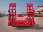 Neckgoose 3 Axles 40 Tons 8.25R20 Low Flat Trailer
