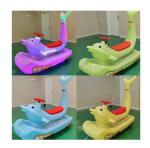 Unisex Electric Ride On Car for Kids and Adults Dazzling Colorful Dolphin