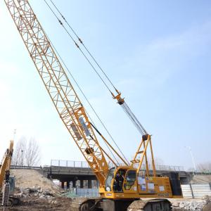 Wholesale Large Hydraulic Crawler Crane Equipment Handling 1.5km/H Travel Speed from china suppliers