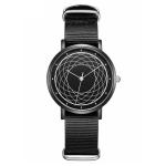Digital Nylon Wrist Watch Mineral Strengthened Glass Mirror Alloy Case