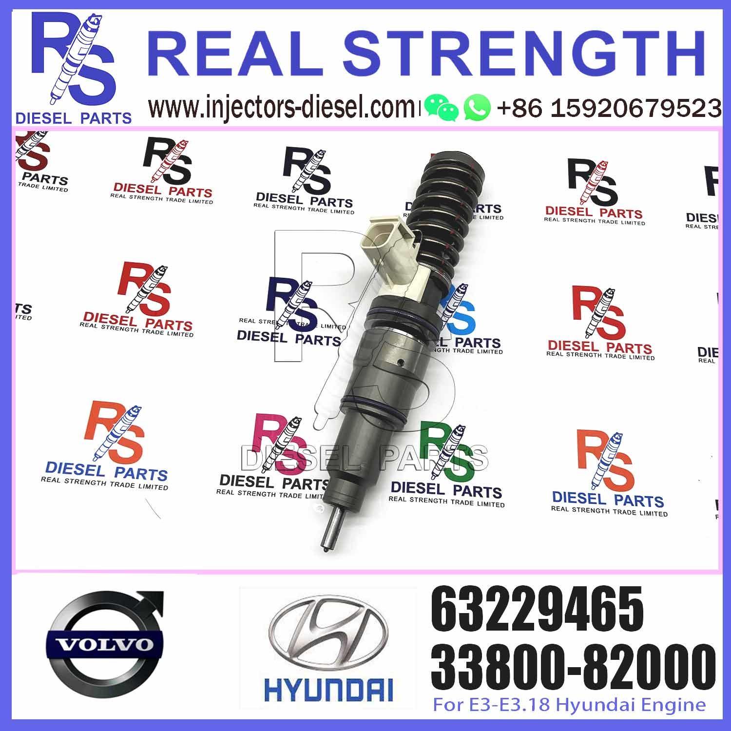 High quality 4 pin Diesel nozzle pump injector 63229465 for diesel engine injection