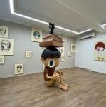 Aesthetic Appeal Art Wooden Doll , Wood Carving Sculpture Personal Collection