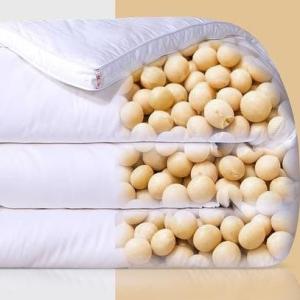 Wholesale Whiteness 52% Anti Ultraviolet Natural Soybean Protein Fiber For Filling 1.5Dx51MM from china suppliers