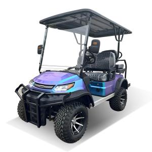 Wholesale Fashion Meets Performance Colorful Golf Cart Blending Stunning Aesthetics With Superior Capabilities For More Effortless Enjoyable Course Experience from china suppliers