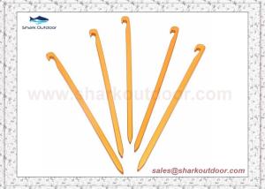Wholesale Aluminum Outdoor Square Camping Equipment Tent Nail Tent Peg Ground Nail Tent Building Stake from china suppliers