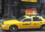 P5 Full Color SMD HD Outdoor Taxi LED Display Easy Installation Advertising Sign