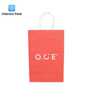 Wholesale Offset Printing 16x6x12 Shopping Bags Twisted Handles Kraft Paper Bags With Logo from china suppliers
