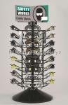 Eyewear Countertop Spinner Display Rack Metal Wire Visual Merchandising