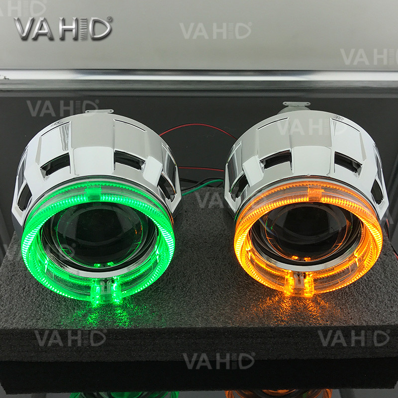 CH29 2.5inch Round Crystal angel eye Bixenon Car hid xenon projector kit