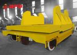 12T Railway Motorized Transfer Trolley Flat Cargo Carriage