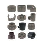 Plastic PVC UPVC CPVC Pn16 DIN/GB Standard Elbow with UV Radiation Resistant
