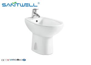 Wholesale Hotel Bathroom Equipment Floor Mounted Bidet , Women Toilet Self Cleaning Ceramic Bidet from china suppliers