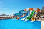 Outdoor Commercial Amusement Park Carnival Ride Fiberglass Water Slide Sets