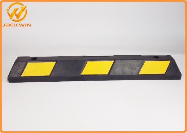 Heavy Duty Truck / Car Rubber Wheel Stopper  / Parking Wheel Stop 900*150*100mm