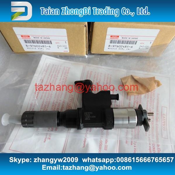 Denso injector 970950-0534 (095000-5342) for 4HK1, 6HK1 8-97602485-3 8-97602485