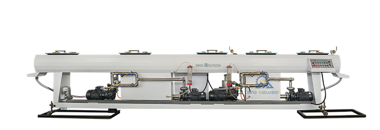 sino-holyson HSE-60/38 20-110mm HDPE Pipe Extrusion Production Line / PE Pipe Manufacturing Machine