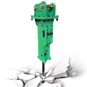 Wholesale Concrete Box Type Hydraulic Breaker Hammer Excavator Digger Skid Loader Attachments from china suppliers
