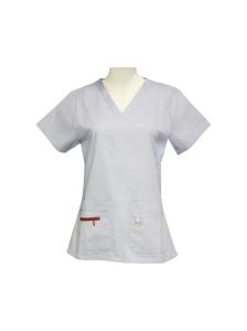 Wholesale 160 GSM Yellow Short Sleeve Scrub Top 65 % Polyester 35% Cotton from china suppliers