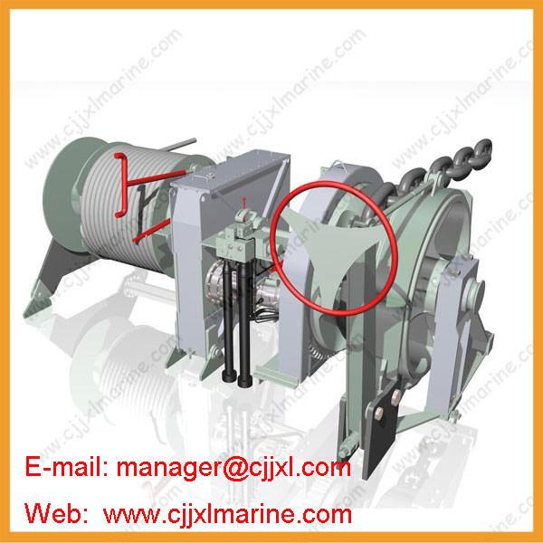 Ship Hydraulic Windlass Mooring Winch