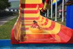 304 Stainless Steel Fiberglass Water Slides High Capacity 13m Platform Height /