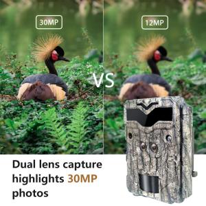 Wholesale New KW698A 4K Trail Camera Dual Sensors IP67 No Glow AA Alkaine Batteries Wildlife Outdoor Hunting Camera from china suppliers