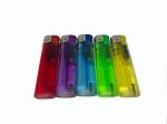 Nickel/Black/Gold Windcap Slim Dy-062 Disposable/Refillable Electric Lighter for