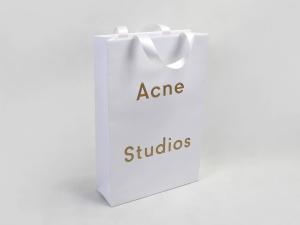 Wholesale Luxury Dyed Paper Garment Shopping Bags Letter Print Paper Bag from china suppliers