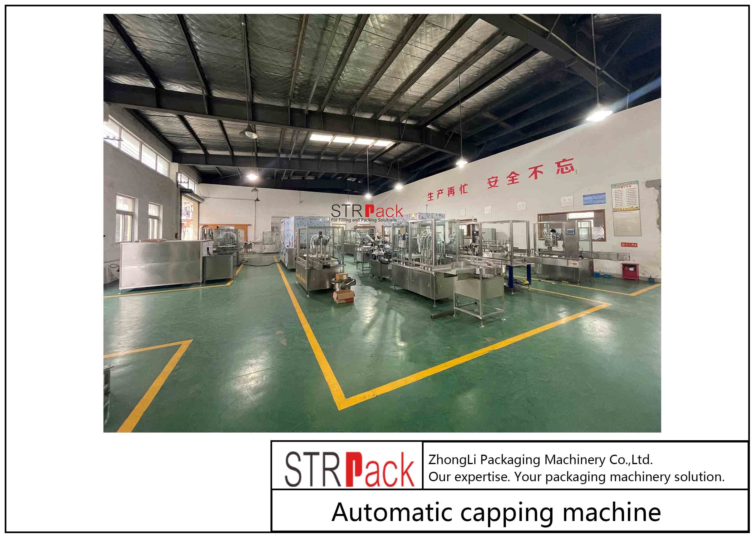 Stainless Steel Automatic Capping Machine 1000*800*1500mm 220V / 380V