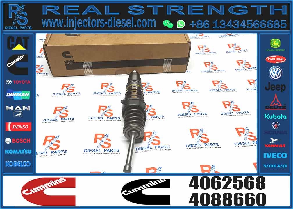 4062568 QSK15 Diesel Engine Common Rail Fuel Injector 4914537 3973059 3975929 4010642 4026222 4061851