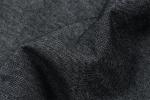 100% Pure Cotton Silk-like Black Lightweight Denim Fabric