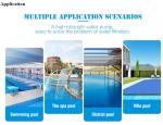 White Smart 1.5" Swimming Pool Wall Skimmer