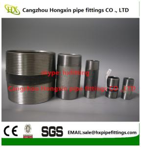 Wholesale Thread pipe nipple,carbon stainless steel pipe nipples from Chinese factory from china suppliers