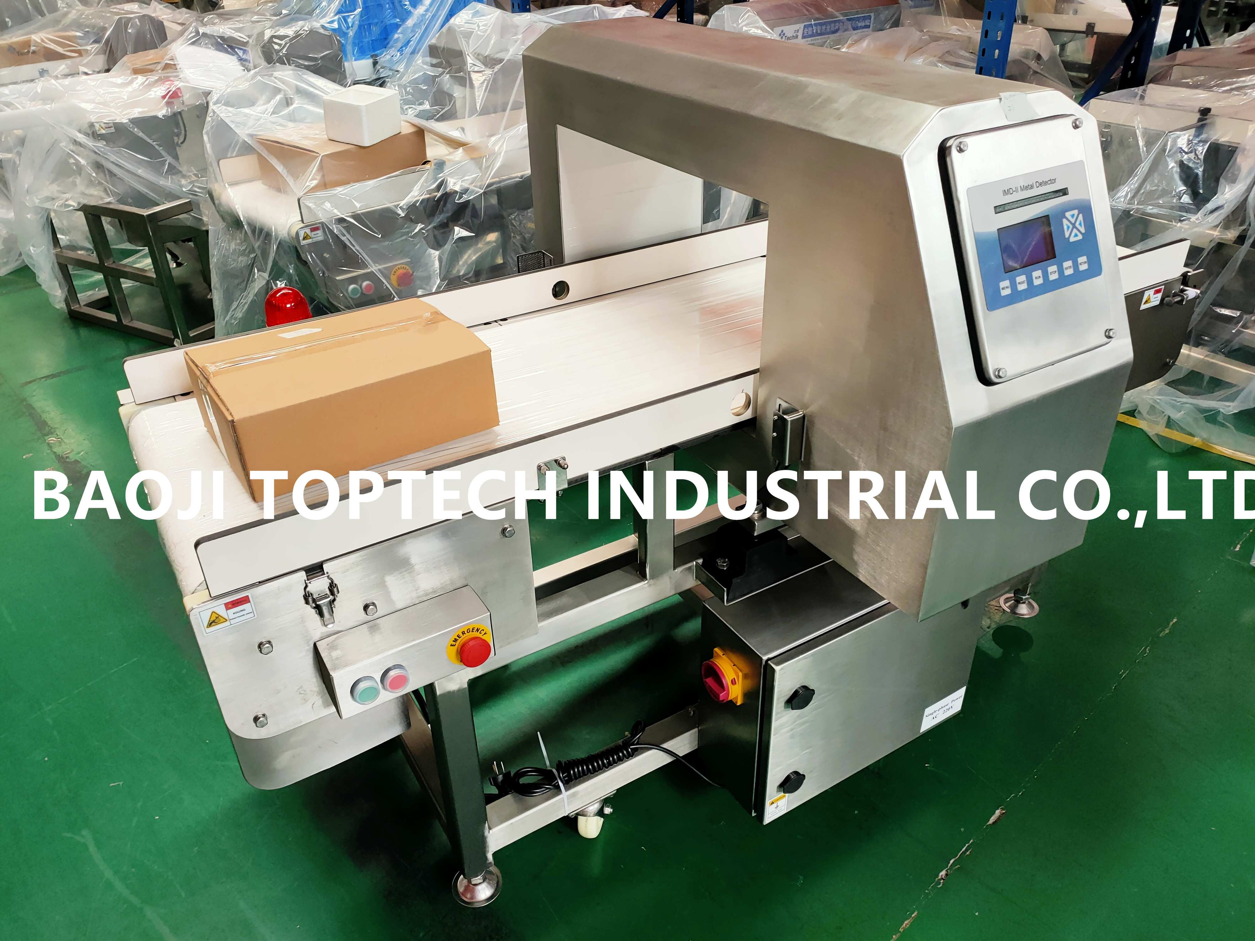 High sensitivity metal detectors Europe quality for food product inspection