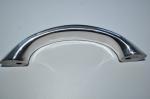 Polished Oval Boat Grab Handle Oval Handrail Round Tube