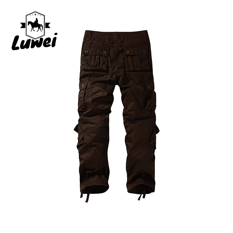 Oversize Youth Cargo Pants Straight Tube Work Cargo Long Pants With Pocket