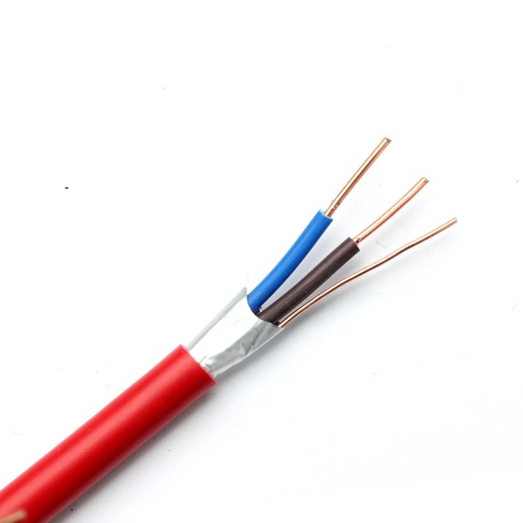 High Temperature Shielded Fire Alarm Cable Fire Resisting Alarm Heating Cable