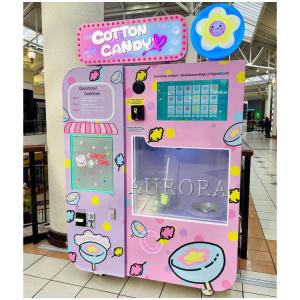 Wholesale Vending Machine For Cotton Candy DIY Making Cotton Candy Machine Pink Blue from china suppliers