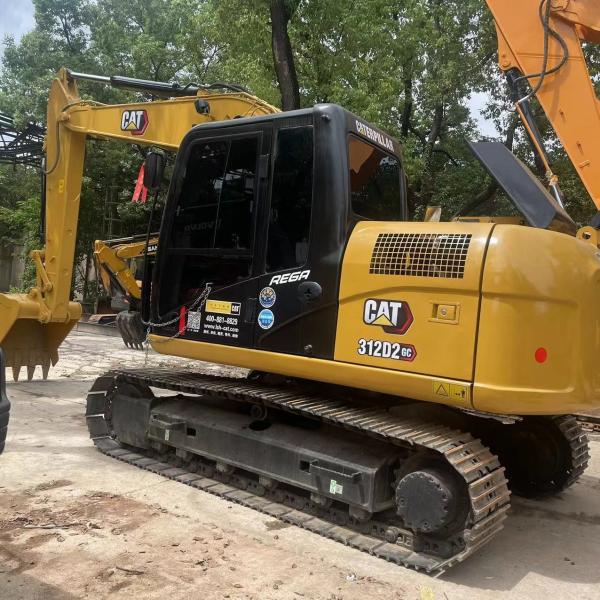 Second-hand excavator cat 312d Used construction machinery cat 312d excavators