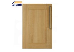 Wholesale Wood Grain Shaker Kitchen Cabinet Doors 458*688mm With PVC Film Wrapped from china suppliers