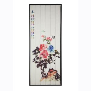 Wholesale Thick Hanging Spring Flowers Painting , Single Face Ribbon Wall Painting Decor from china suppliers