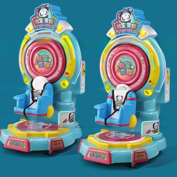 Dreamland children electric fiberglass game machine kids ferris wheel kiddie
