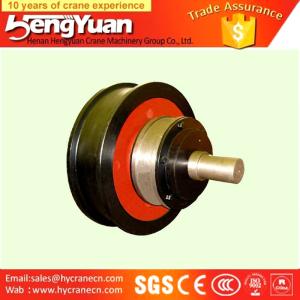 Wholesale OEM provided overhead travelling hot forged crane wheel from china suppliers
