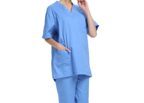 Sterile Medical Scrub Suits For Doctors Nurses Surgical Protection OEM